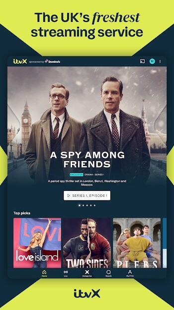 itv player for android