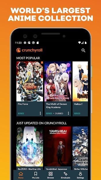 crunchyroll apk android tv