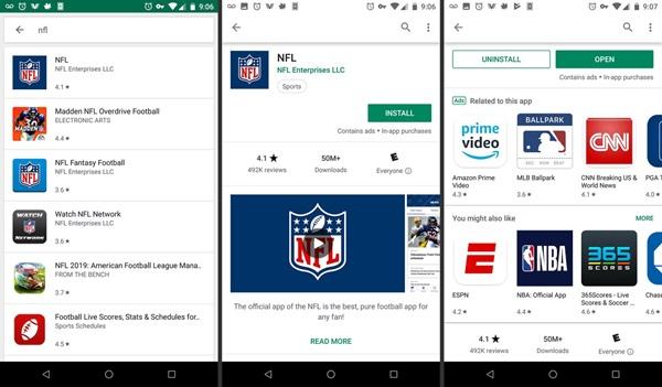 How to use and download the NFL Mobile App