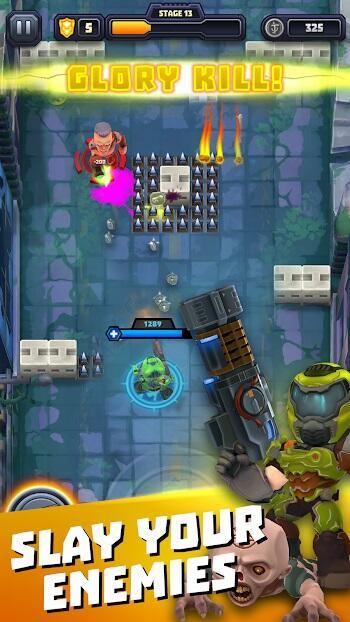 mighty doom mobile game 1