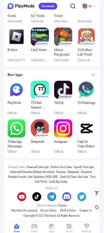 PlayMods APK 2.6.1 Free Download For Android Mobile App