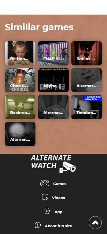 alternate watch jeu