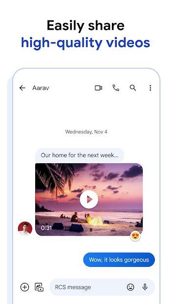 how to turn on rcs in google messages