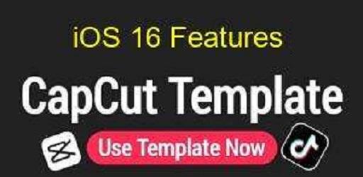Thumbnail iOS 16 Features CapCut Template