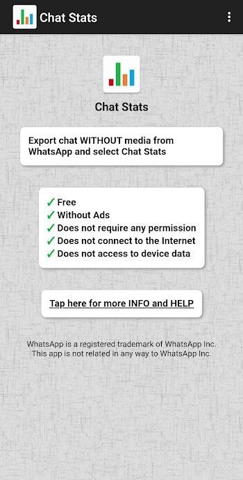 whatsapp chat stats