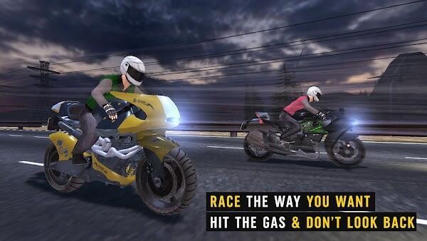 racing motorist bike game 3