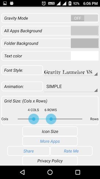 gravity launcher vs apk for android