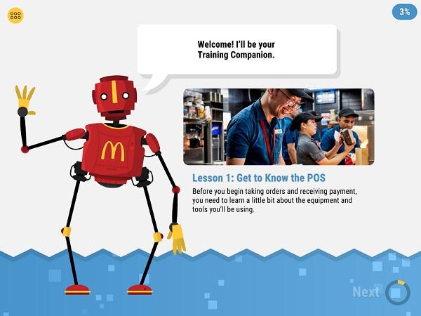 mcdonalds pos training