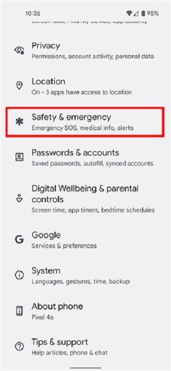 wireless emergency alerts app android
