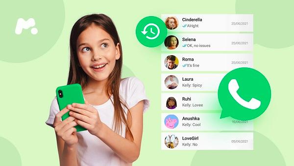 Check WhatsApp chat history and details