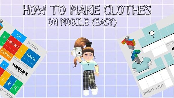 How to make clothes in Roblox