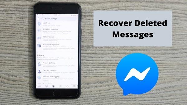 How to recover deleted Facebook Messenger