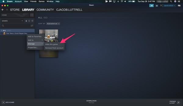 How To View Hidden Games On Steam