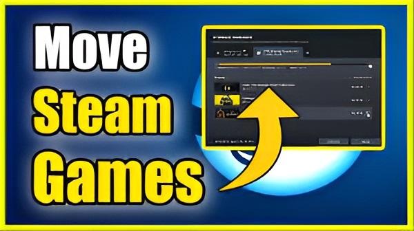 Instructions for moving steam games to another drive