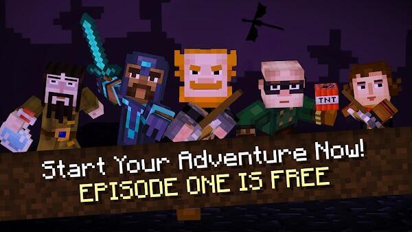 minecraft story mode apk android