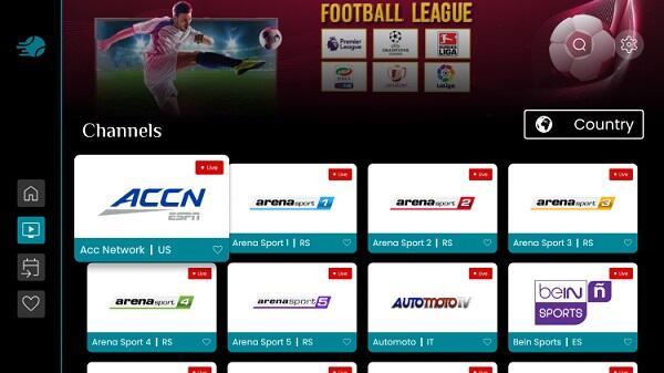 sports fire tv apk android