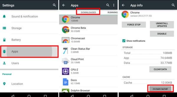 How to Clear Cache on Android Phones