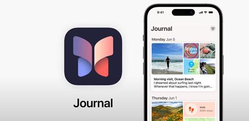 Thumbnail Journal App iOS 17