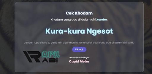 Thumbnail Khodam Vercel App