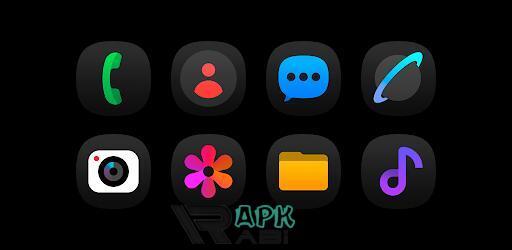 Thumbnail One Pro Dark Icon Pack